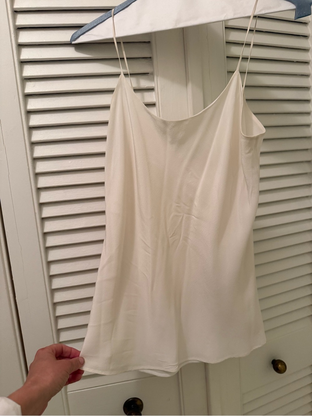 Club Monaco Ivory Slip Cami Tank